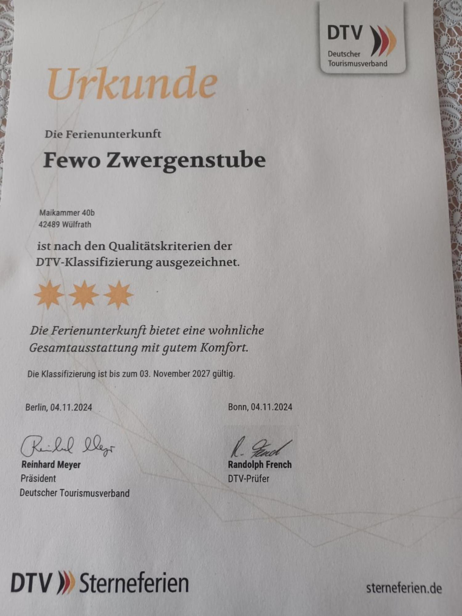 Zwergenstube Apartment Wulfrath Luaran gambar